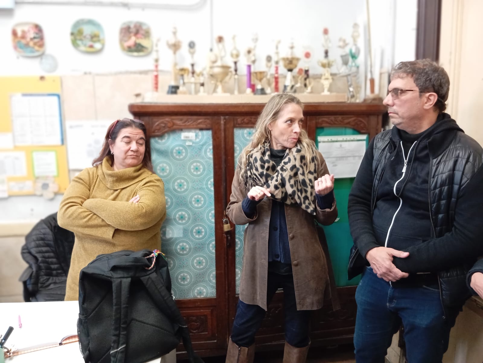 Los juntistas de la Comuna 9 le hablan al vecino