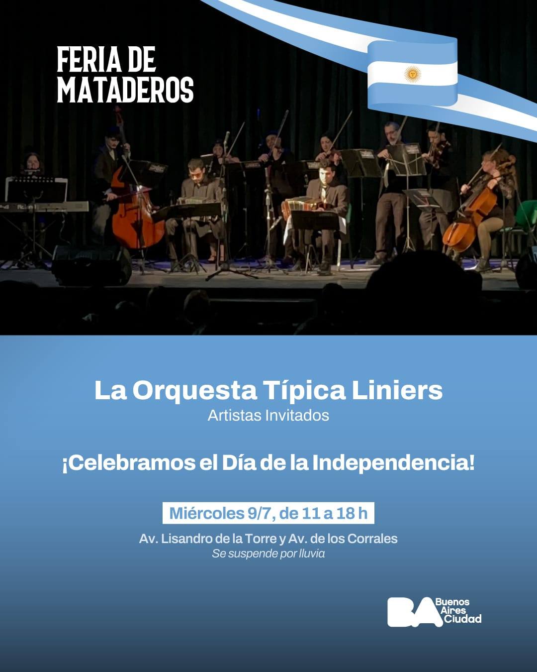En el día de Independencia, el tango de Liniers explota en Mataderos