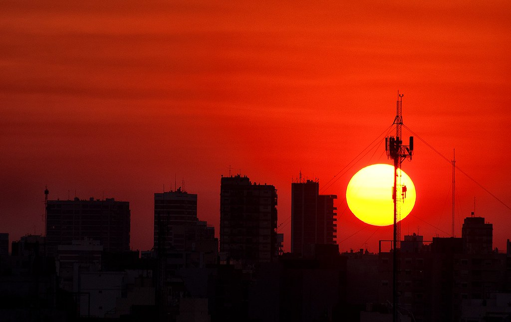Amanecer de un día agitado